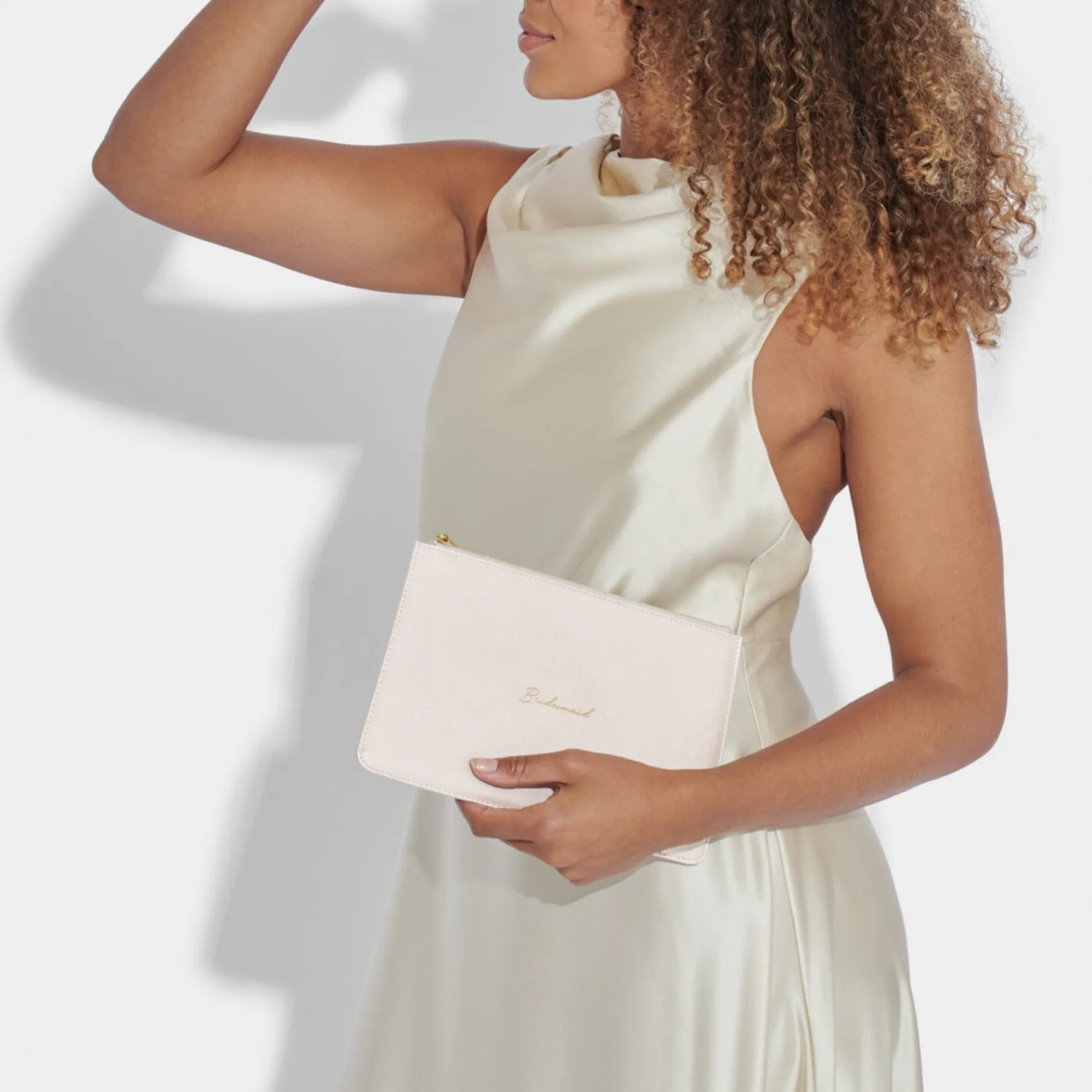 Katie Loxton brautjungfer" Perlweißer Sentiment-Beutel* Sentiment-säckchen | Geschenke Für Brautjungfern
