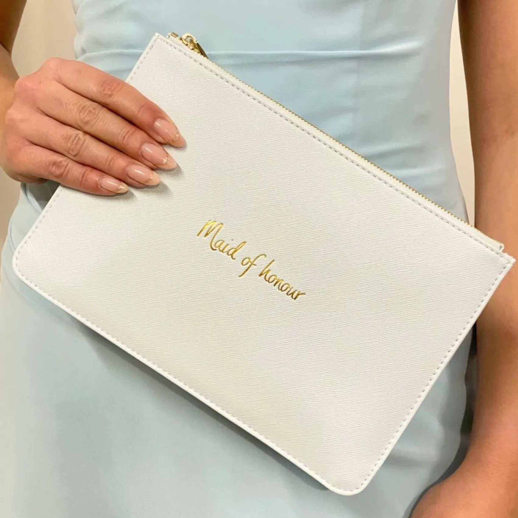 Katie Loxton brautjungfer" Puderblau Perfektes Etui* Sentiment-säckchen | Etwas Blaue Geschenke