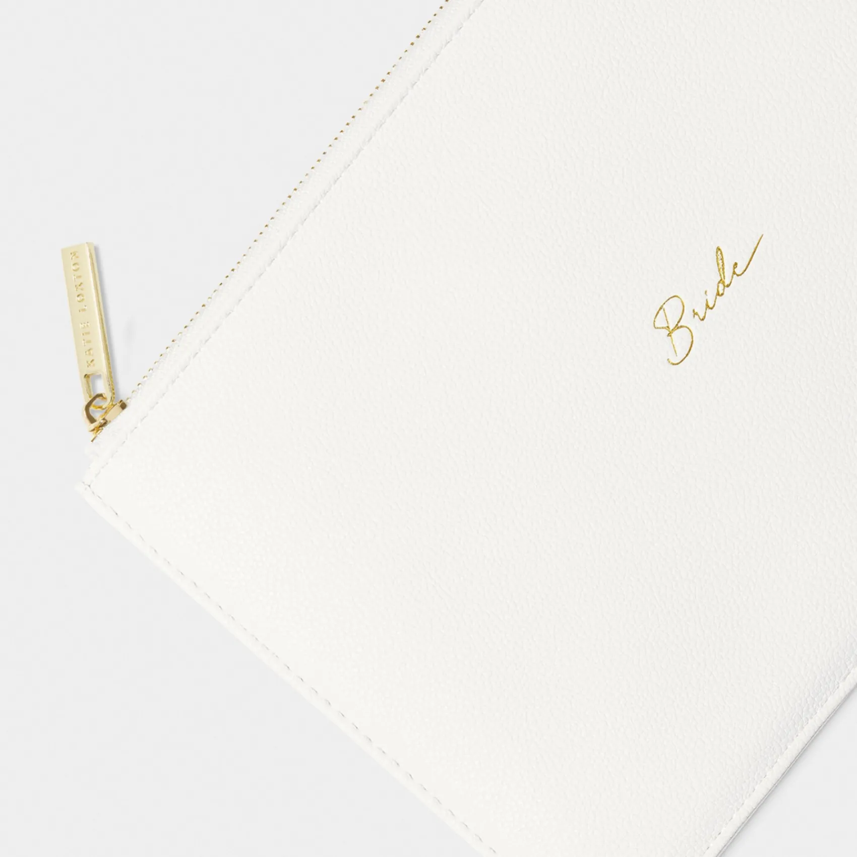 Katie Loxton 'Bride' White Sentiment Pouch* Sentiment-säckchen | Verlobungsgeschenke