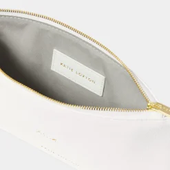Katie Loxton 'Bride' White Sentiment Pouch* Sentiment-säckchen | Verlobungsgeschenke