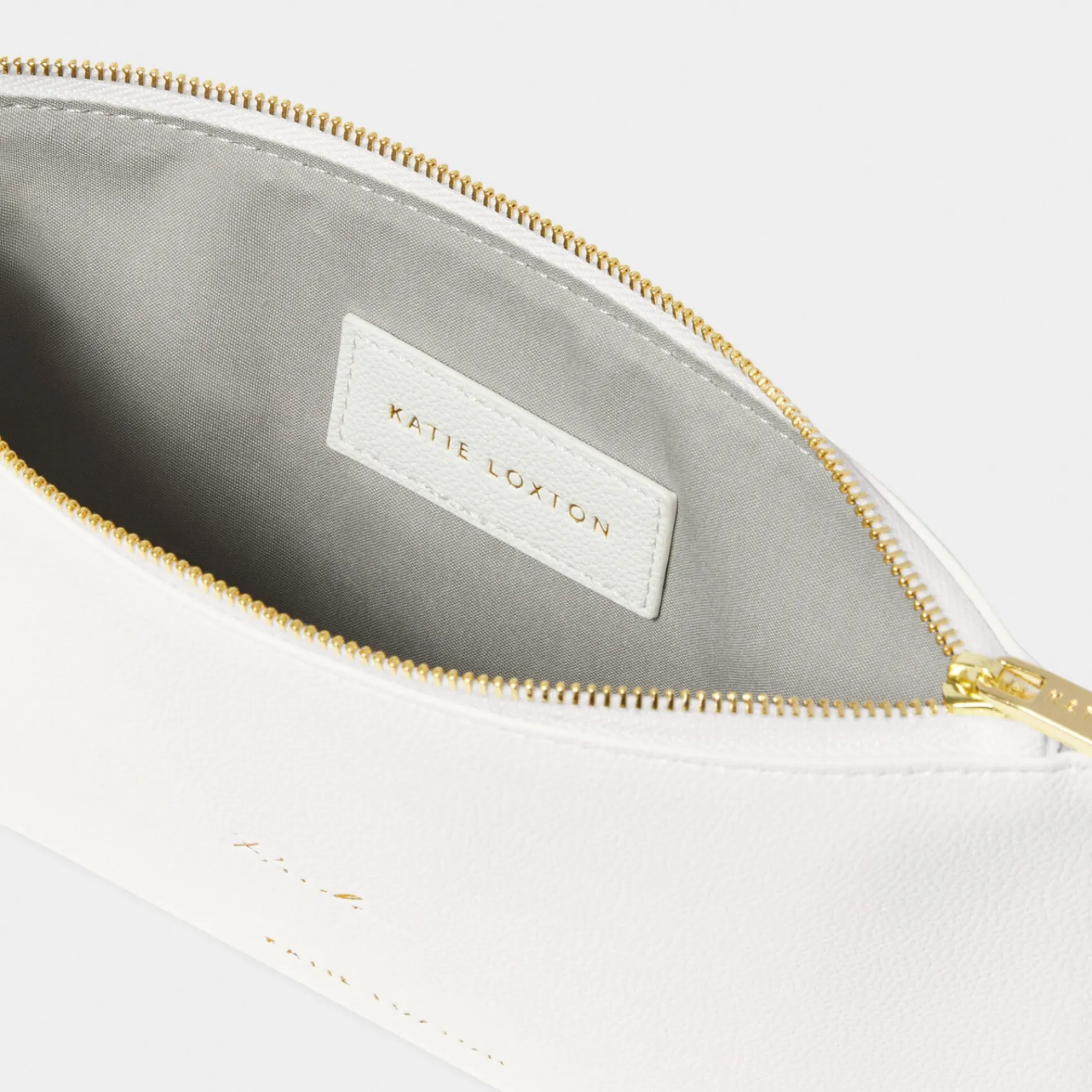 Katie Loxton 'Bride' White Sentiment Pouch* Sentiment-säckchen | Verlobungsgeschenke