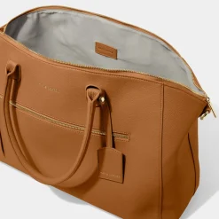 Katie Loxton Chelsea Cognac Wochenendtasche Duffle Bag* Flitterwochengeschenke | Wochenendtaschen