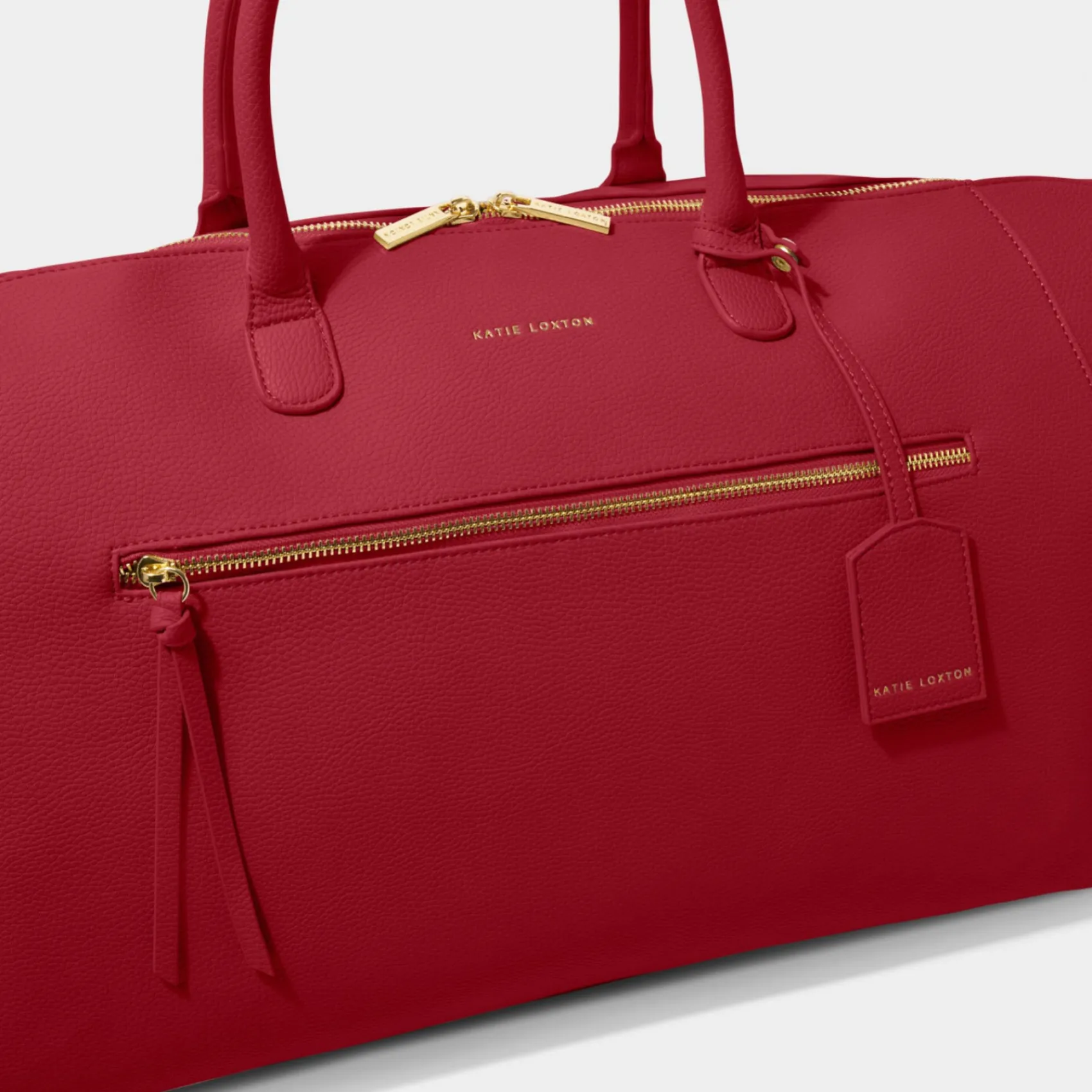 Katie Loxton Chelsea Garnet Red Wochenendtasche Duffle Bag* Flitterwochengeschenke | Wochenendtaschen