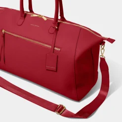 Katie Loxton Chelsea Garnet Red Wochenendtasche Duffle Bag* Flitterwochengeschenke | Wochenendtaschen