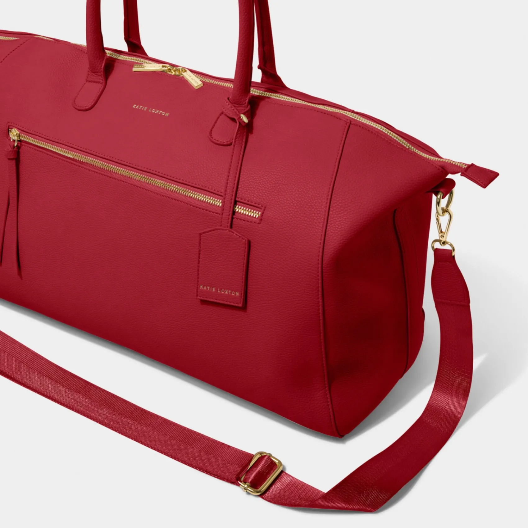 Katie Loxton Chelsea Garnet Red Wochenendtasche Duffle Bag* Flitterwochengeschenke | Wochenendtaschen