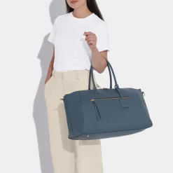 Katie Loxton Chelsea Navy Wochenendtasche Duffle Bag* Flitterwochengeschenke | Geschenke Für Die Braut