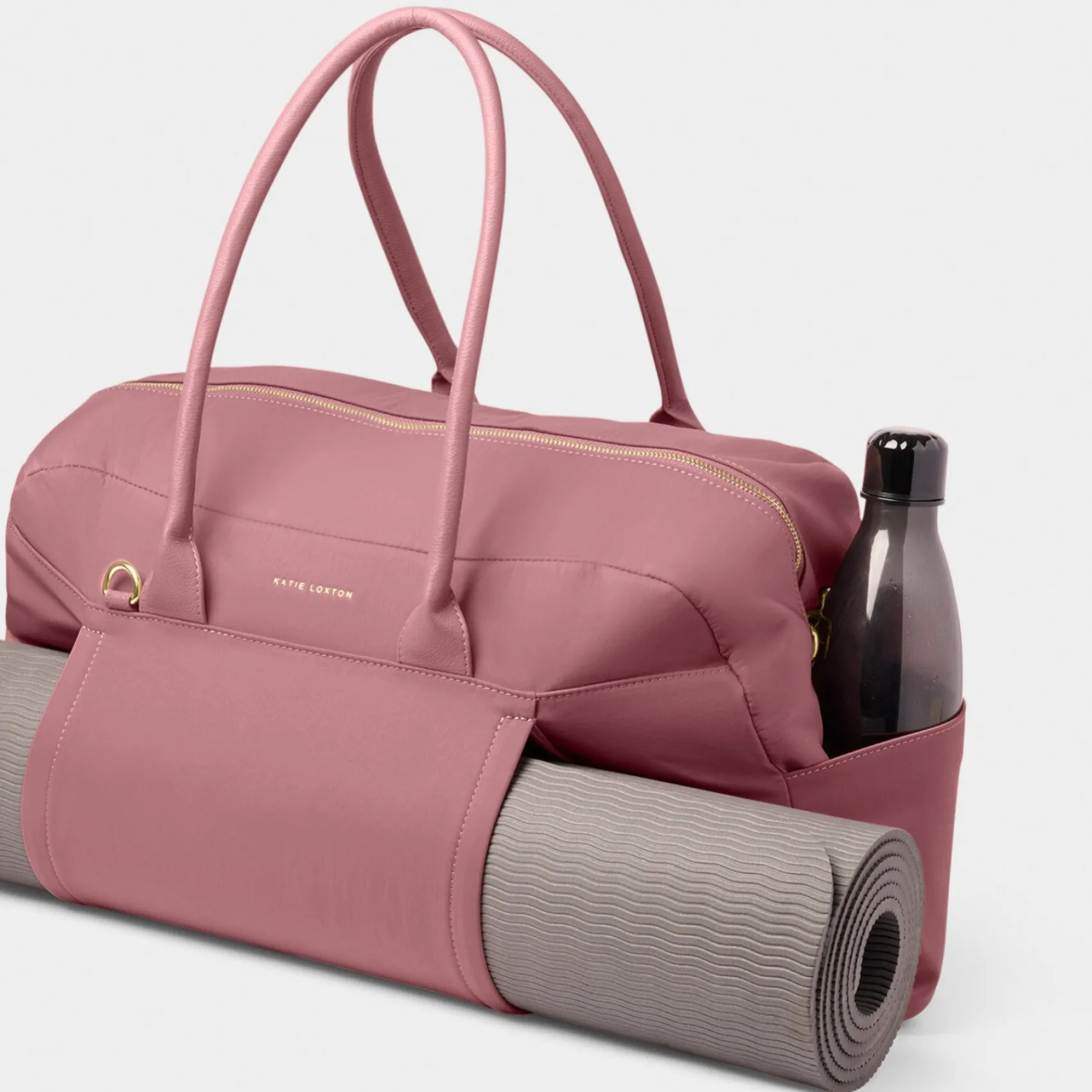 Katie Loxton Deep Rose Nylon-Luxe Gym Bag* Wochenendtaschen | Wochenendtaschen