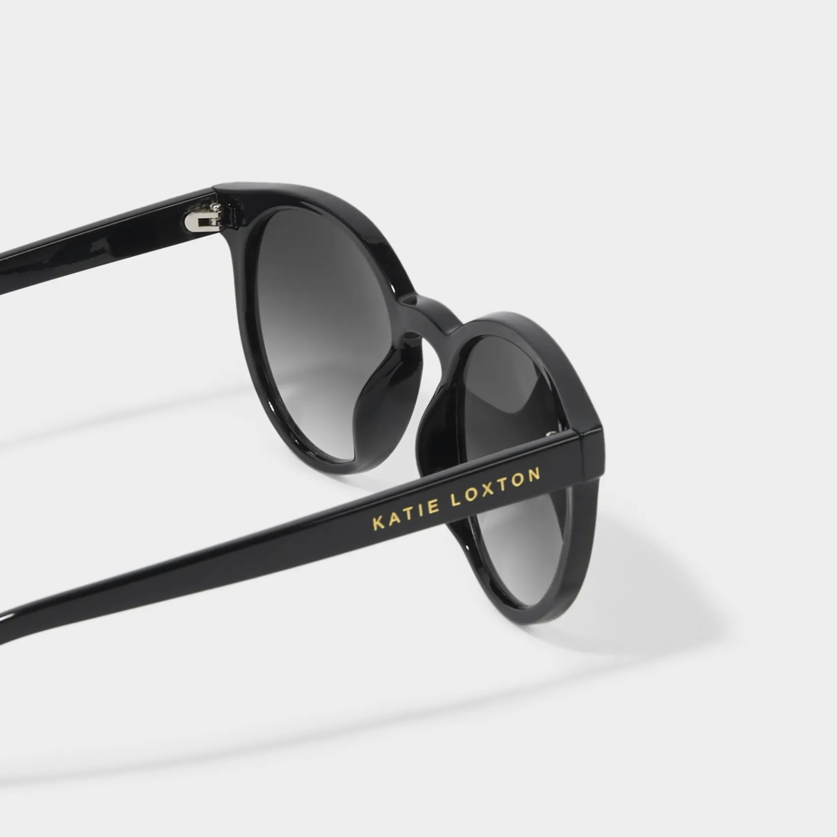 Katie Loxton Geneva Schwarz Runde Sonnenbrille*Damen Damensonnenbrillen | Flitterwochengeschenke