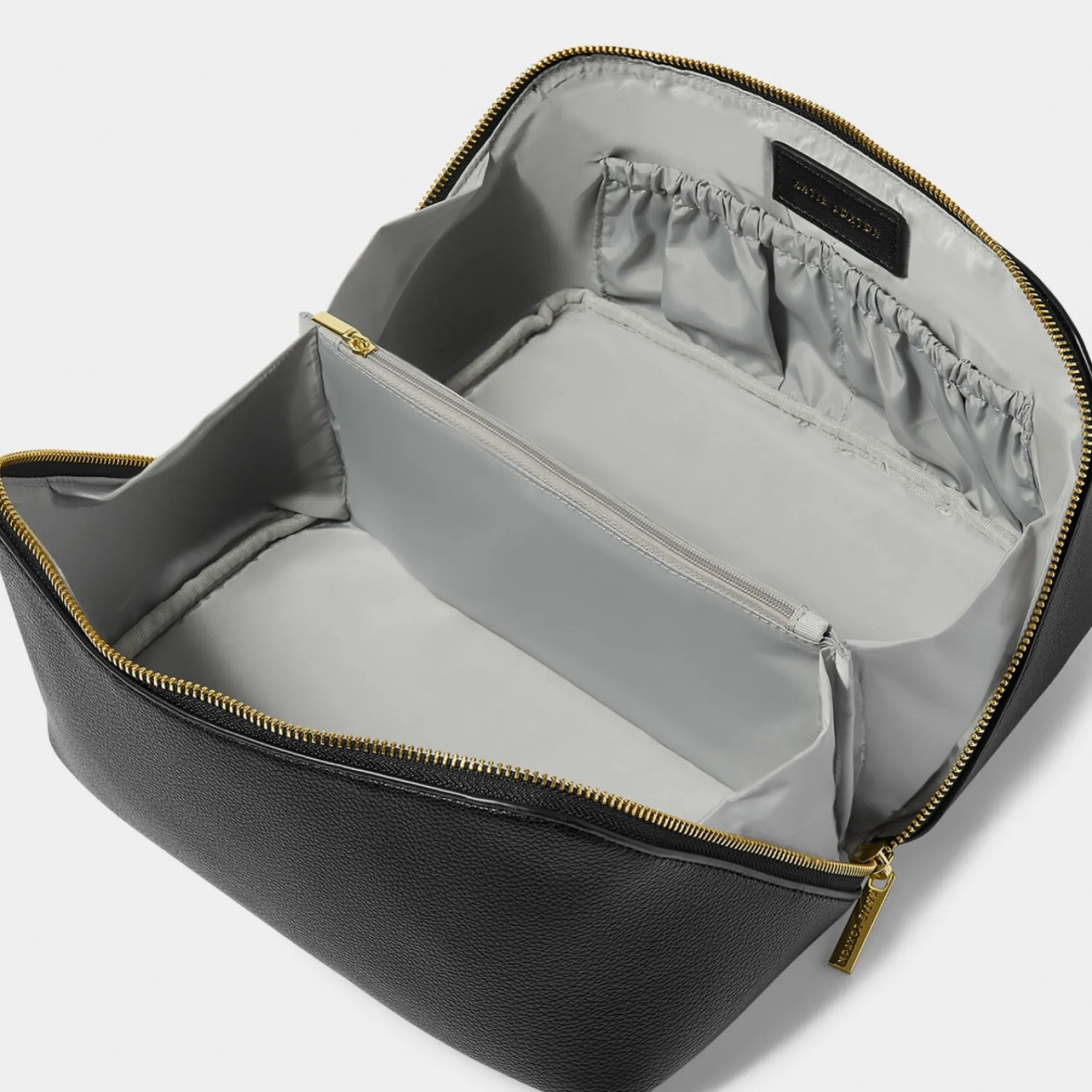Katie Loxton Große schwarze Kosmetiktasche und Waschbeutel* Make-up- Und Kulturbeutel | Flitterwochengeschenke