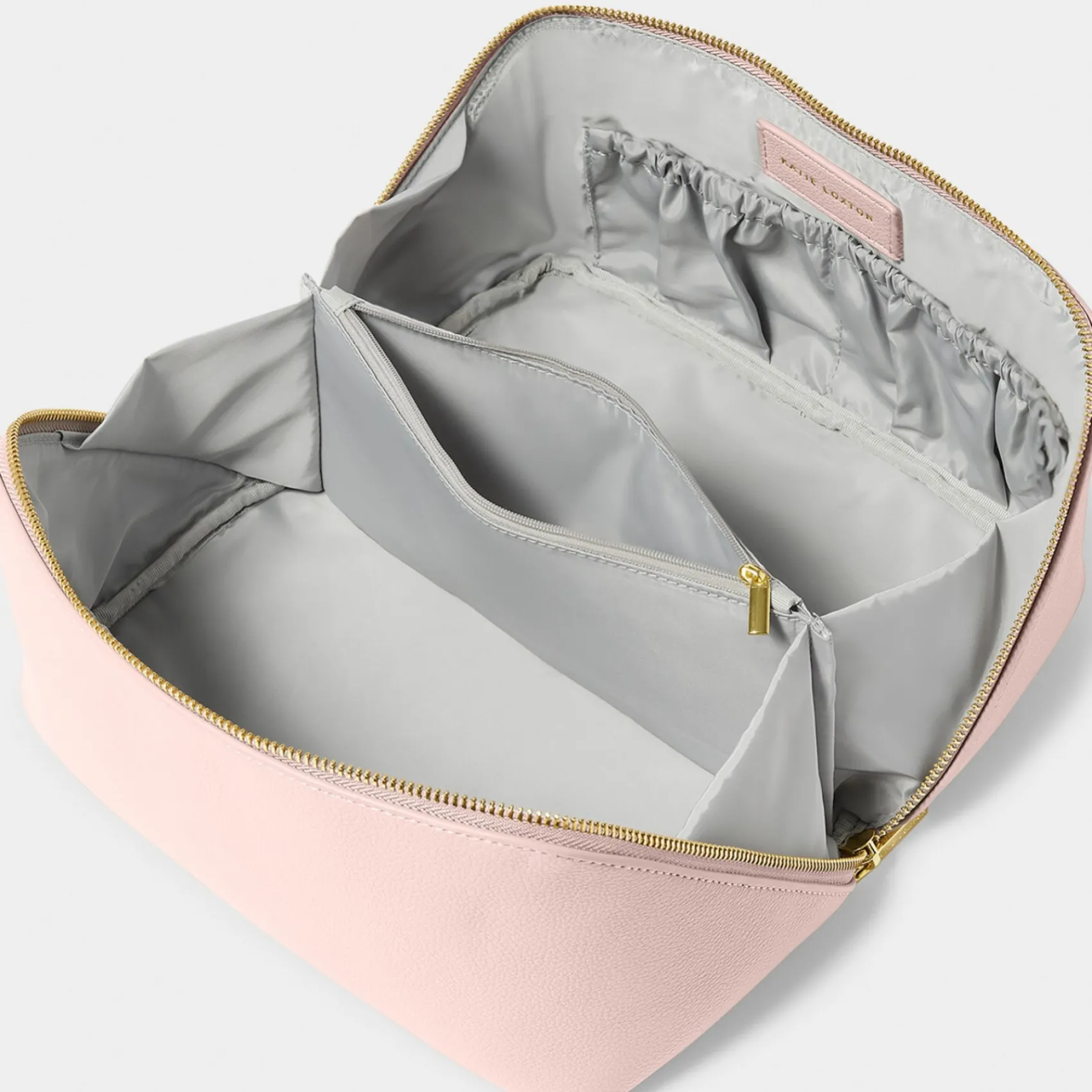 Katie Loxton Große staubrosa Kosmetiktasche und Waschbeutel* Make-up- Und Kulturbeutel | Flitterwochengeschenke