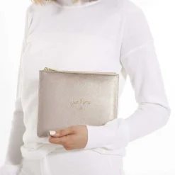 Katie Loxton just Married" Metallic Gold Perfektes Etui* Sentiment-säckchen | Flitterwochengeschenke