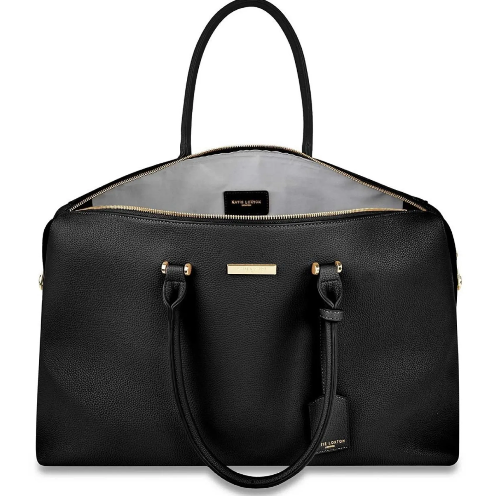 Katie Loxton Kensington Black Weekend Holdall Duffle Bag* Flitterwochengeschenke | Geschenke Für Die Braut