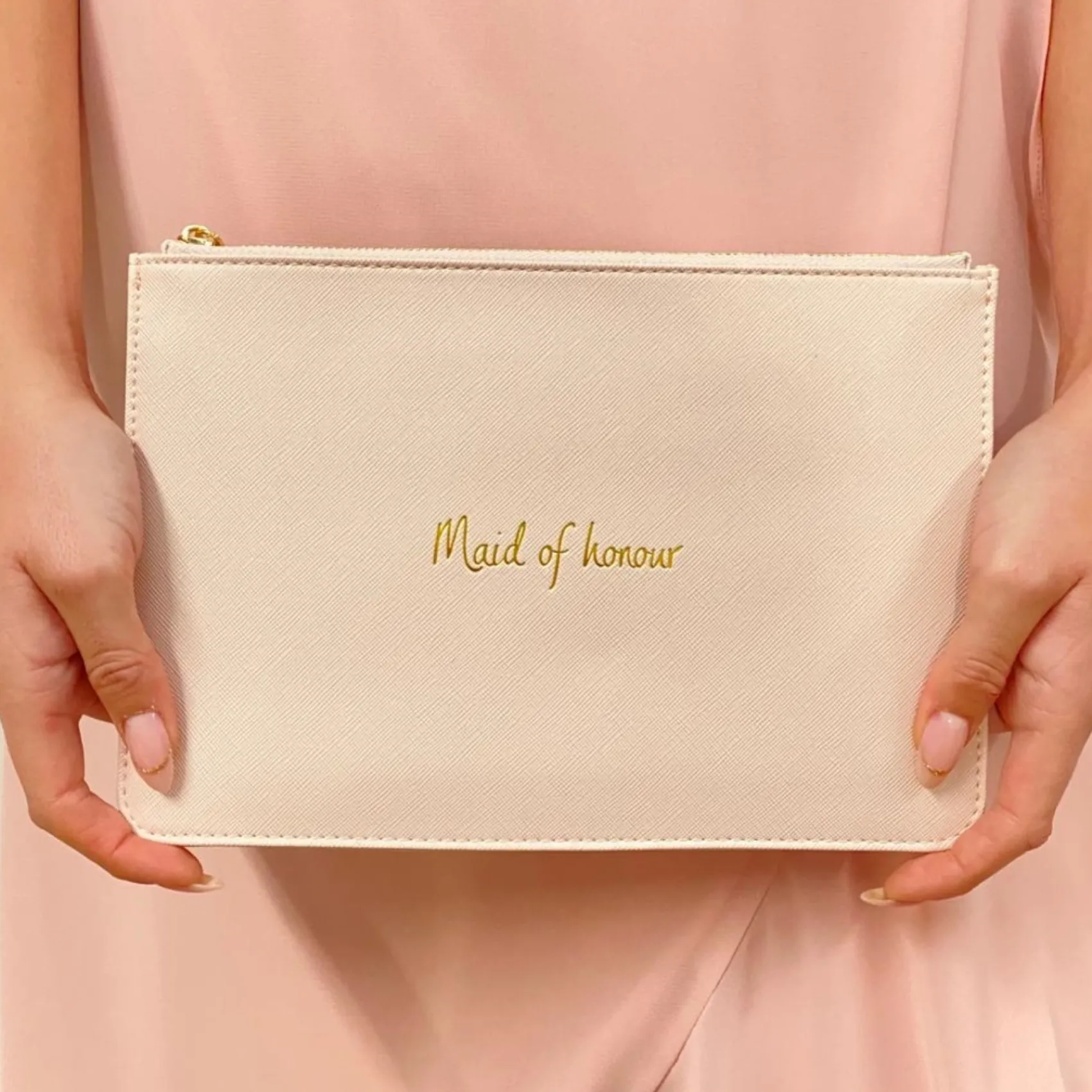 Katie Loxton maid of Honour" Blossom Pink Perfect Pouch* Sentiment-säckchen | Geschenke Für Brautjungfern
