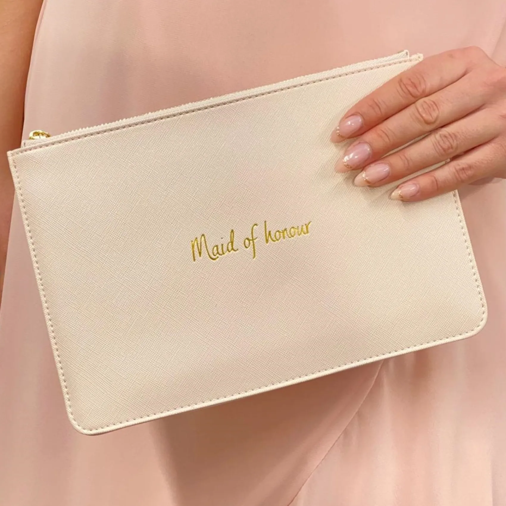 Katie Loxton maid of Honour" Blossom Pink Perfect Pouch* Sentiment-säckchen | Geschenke Für Brautjungfern