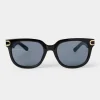 Katie Loxton Manhattan Sonnenbrille in Schwarz und Gold*Damen Damensonnenbrillen | Flitterwochengeschenke