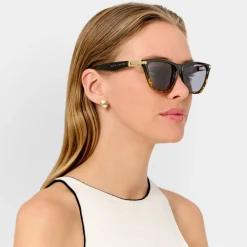 Katie Loxton Marbella Schwarz Schildpatt Cat Eye Sonnenbrille*Damen Damensonnenbrillen | Flitterwochengeschenke