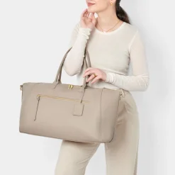 Katie Loxton Mayfair Taupe Wochenendtasche Duffle Bag* Flitterwochengeschenke | Geschenke Für Die Braut