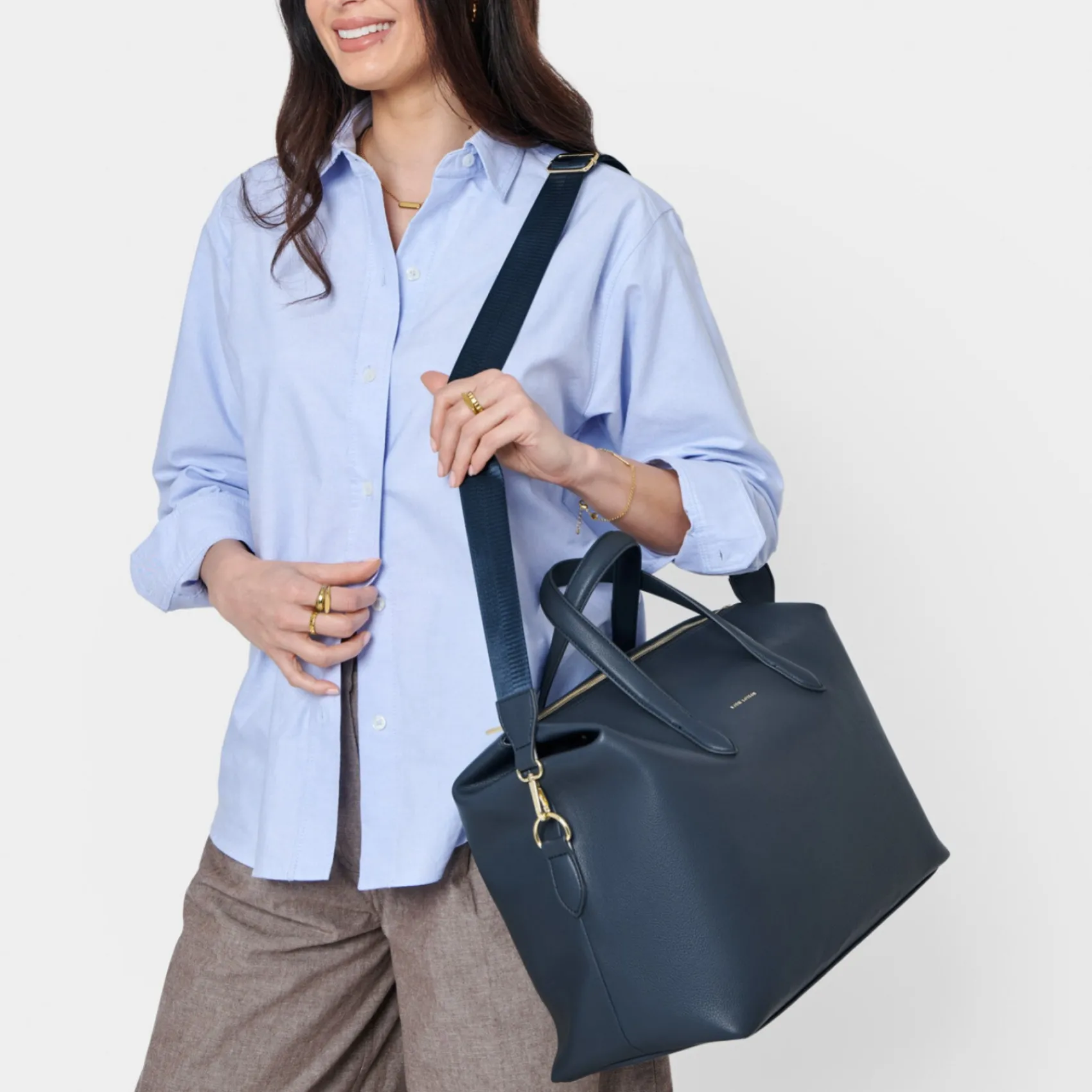 Katie Loxton Milan Schieferblau Kabinentasche* Flitterwochengeschenke | Wochenendtaschen
