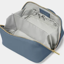 Katie Loxton Mittlere marineblaue Kosmetiktasche und Waschbeutel* Make-up- Und Kulturbeutel | Etwas Blaue Geschenke