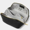Katie Loxton Mittlere schwarze Kosmetiktasche und Waschbeutel* Make-up- Und Kulturbeutel | Flitterwochengeschenke