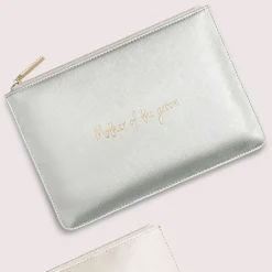 Katie Loxton mutter des Bräutigams" Metallic-Silber Perfektes Etui* Sentiment-säckchen | Geschenke Für Die Mutter Des Bräutigams