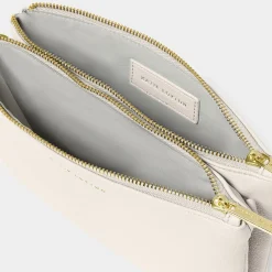 Katie Loxton Off White Duo Pouch* Sentiment-säckchen | Flitterwochengeschenke