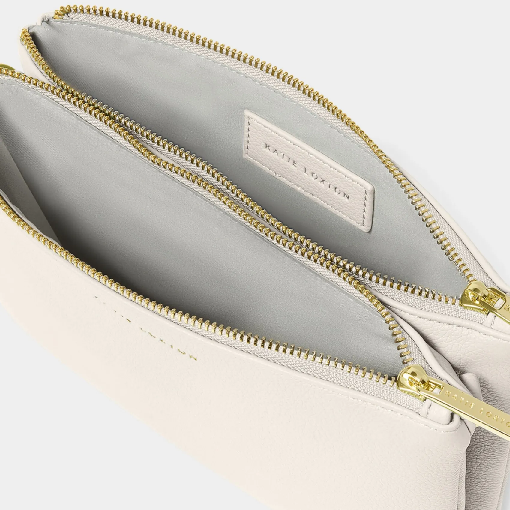 Katie Loxton Off White Duo Pouch* Sentiment-säckchen | Flitterwochengeschenke