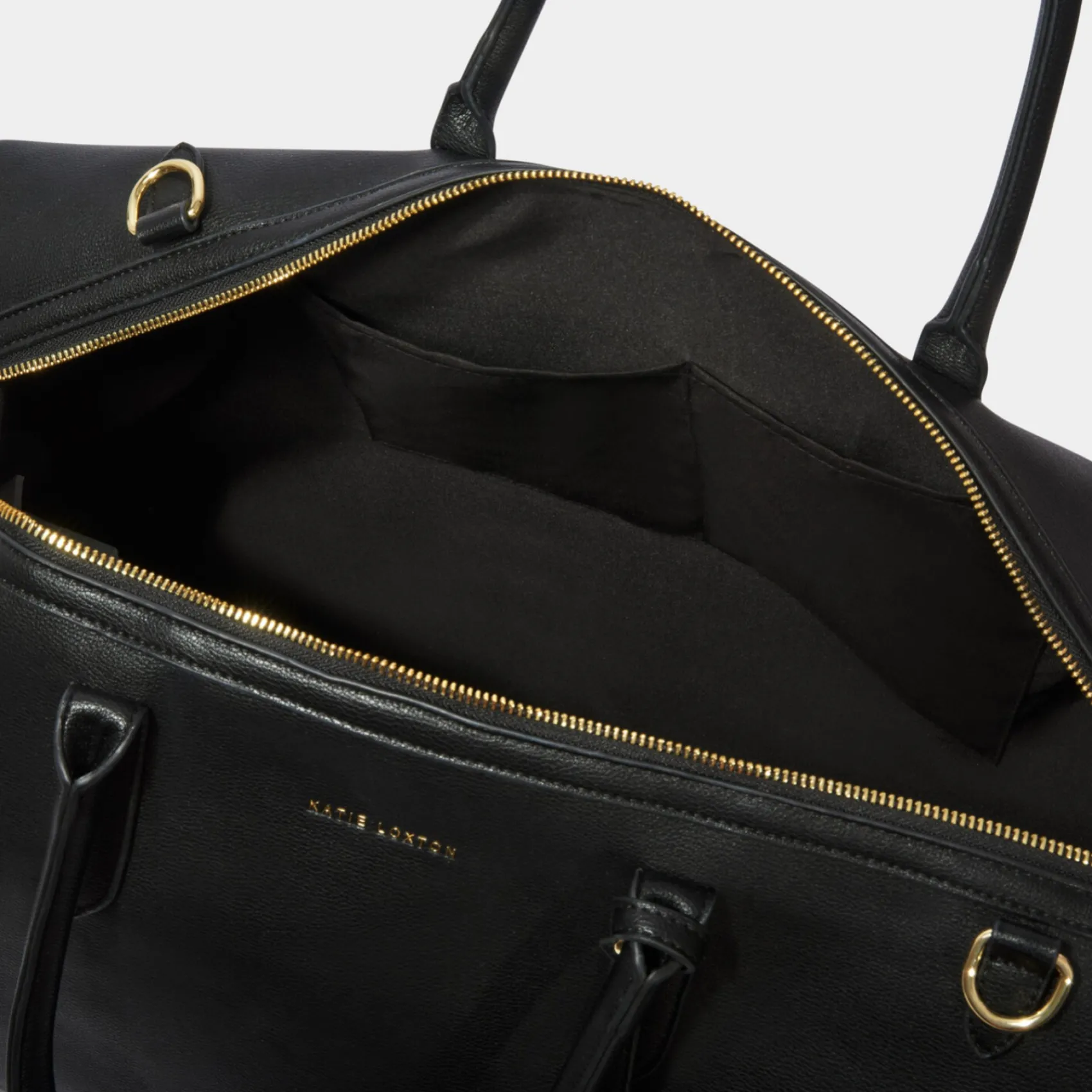 Katie Loxton Oxford Black Weekend Holdall Duffle Bag* Flitterwochengeschenke | Geschenke Für Die Braut