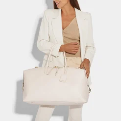 Katie Loxton Oxford Off White Weekend Holdall Duffle Bag* Flitterwochengeschenke | Geschenke Für Die Braut