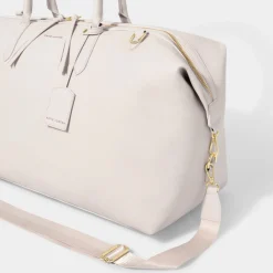 Katie Loxton Oxford Off White Weekend Holdall Duffle Bag* Flitterwochengeschenke | Geschenke Für Die Braut