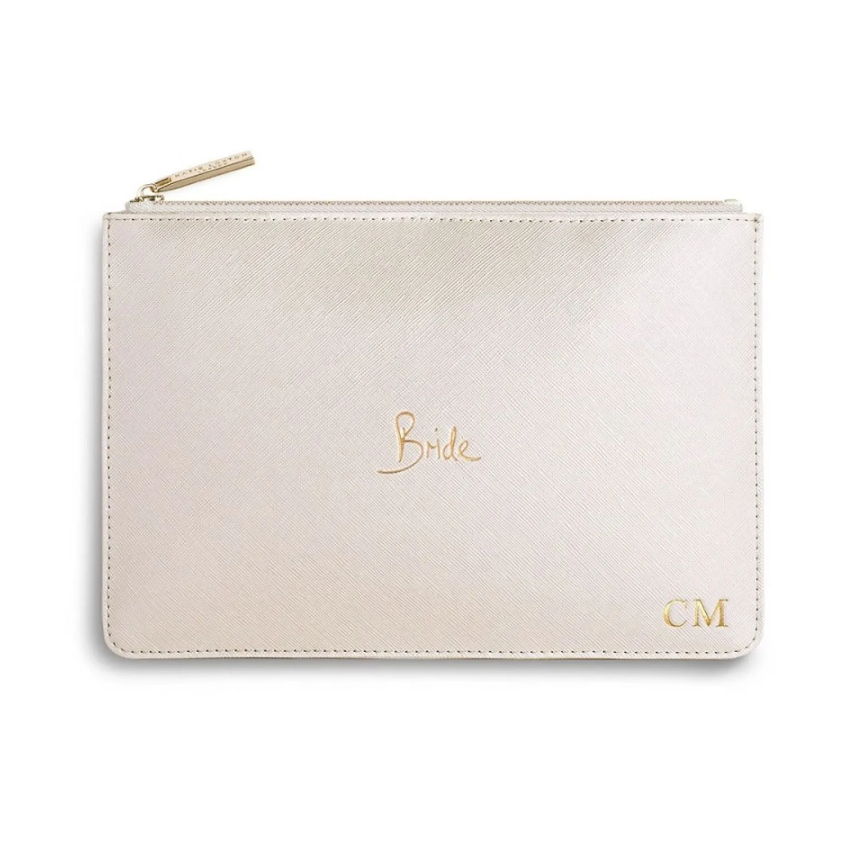 Katie Loxton perfektes Etui "Braut" in Perlglanzweiß* Sentiment-säckchen | Verlobungsgeschenke