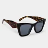 Katie Loxton Porto Schwarz Schildpatt Cat Eye Sonnenbrille*Damen Damensonnenbrillen | Flitterwochengeschenke