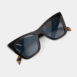 Katie Loxton Porto Schwarz Schildpatt Cat Eye Sonnenbrille*Damen Damensonnenbrillen | Flitterwochengeschenke
