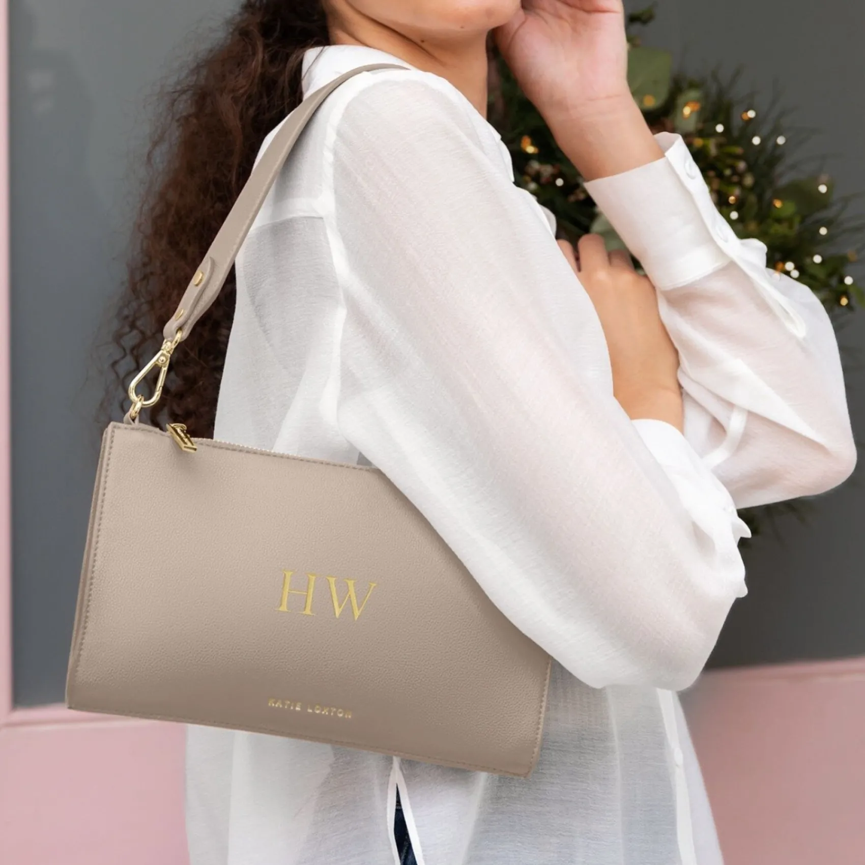 Katie Loxton Reya Light Taupe Umhängetasche* Hochzeitsgäste-taschen
