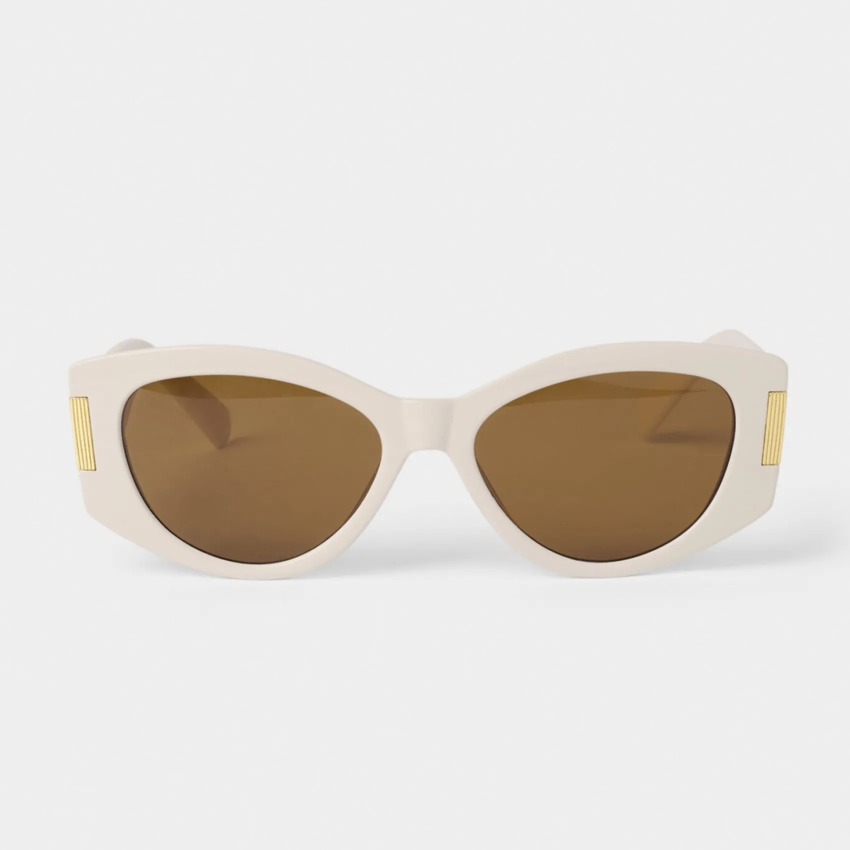 Katie Loxton Rimini Off White Oval Sonnenbrille*Damen Damensonnenbrillen | Flitterwochengeschenke
