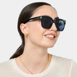 Katie Loxton Roma Black Square Sonnenbrille*Damen Damensonnenbrillen | Flitterwochengeschenke