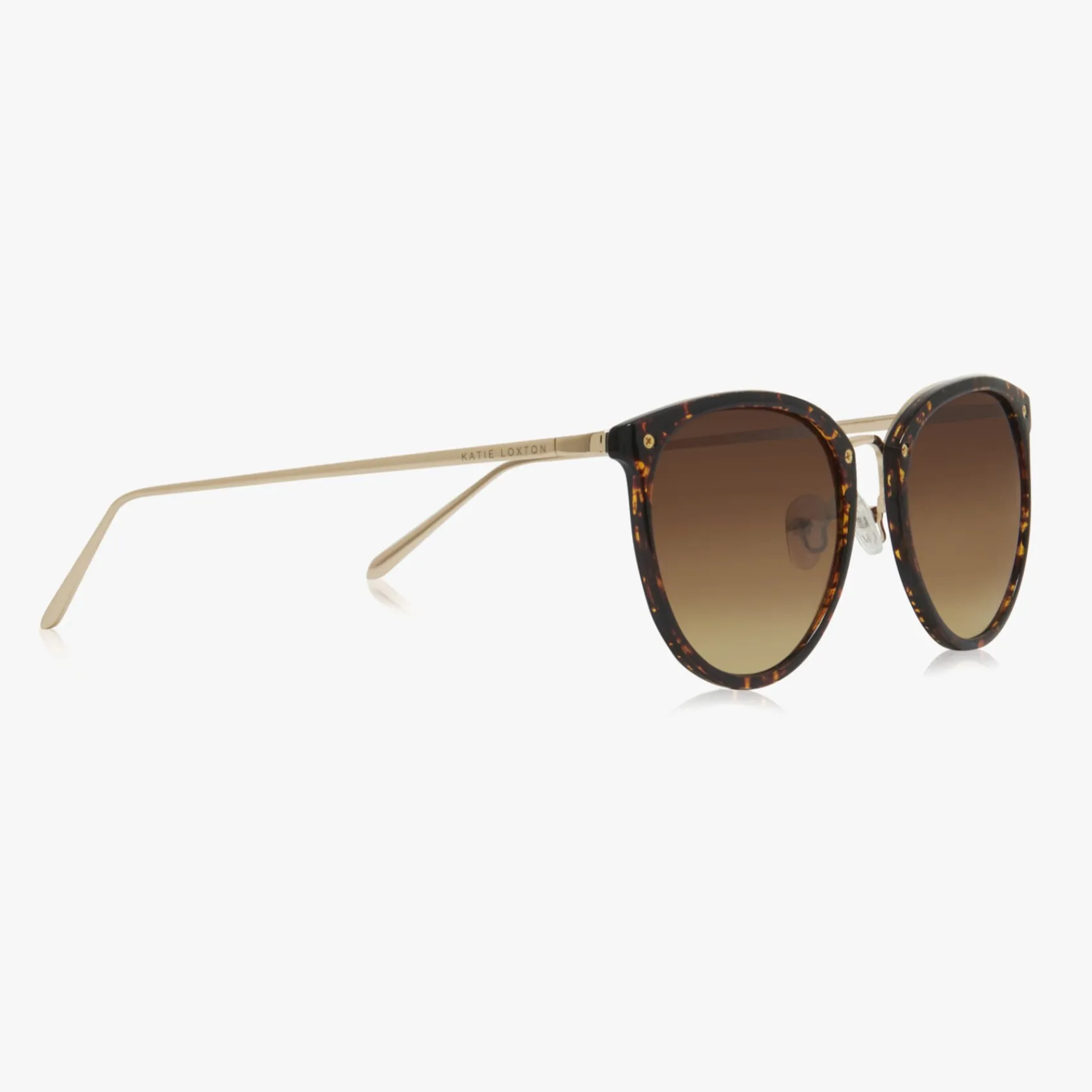 Katie Loxton Santorini Tortoiseshell Wide Cat Eye Sunglasses*Damen Damensonnenbrillen | Flitterwochengeschenke