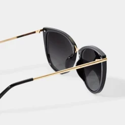 Katie Loxton Sardinia Schwarze Sonnenbrille*Damen Damensonnenbrillen | Flitterwochengeschenke