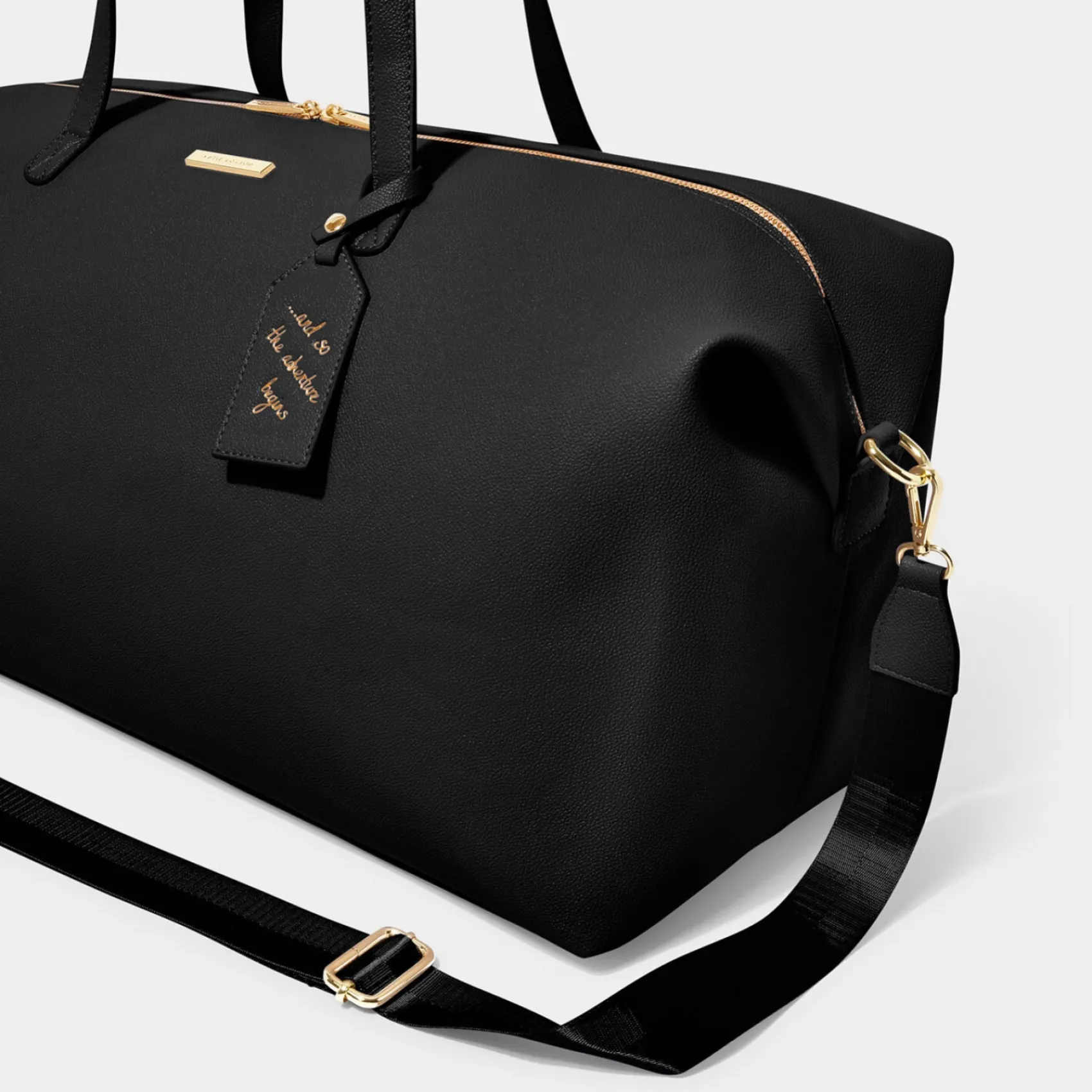 Katie Loxton Schwarze Wochenendtasche Duffle Bag* Flitterwochengeschenke | Geschenke Für Die Braut