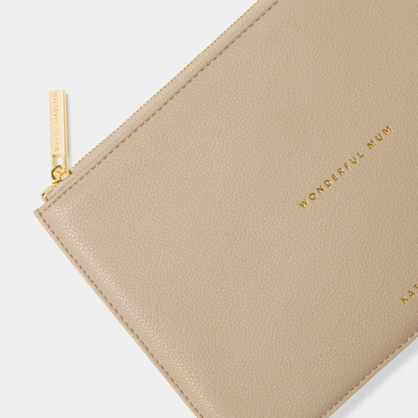 Katie Loxton sentiment-Beutel "Wunderbare Mutter" in Taupe* Sentiment-säckchen | Geschenke Für Die Mutter Des Bräutigams