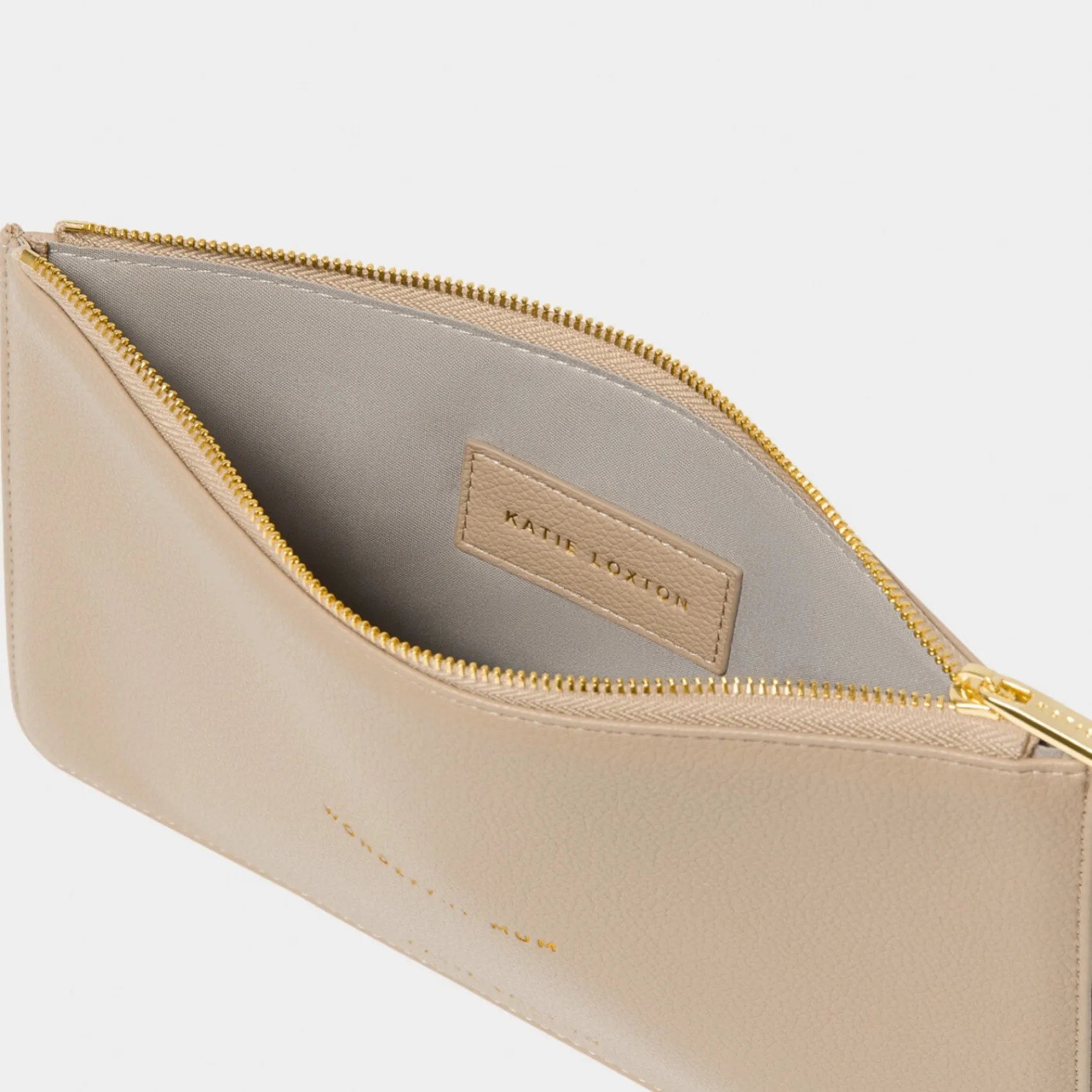 Katie Loxton sentiment-Beutel "Wunderbare Mutter" in Taupe* Sentiment-säckchen | Geschenke Für Die Mutter Des Bräutigams