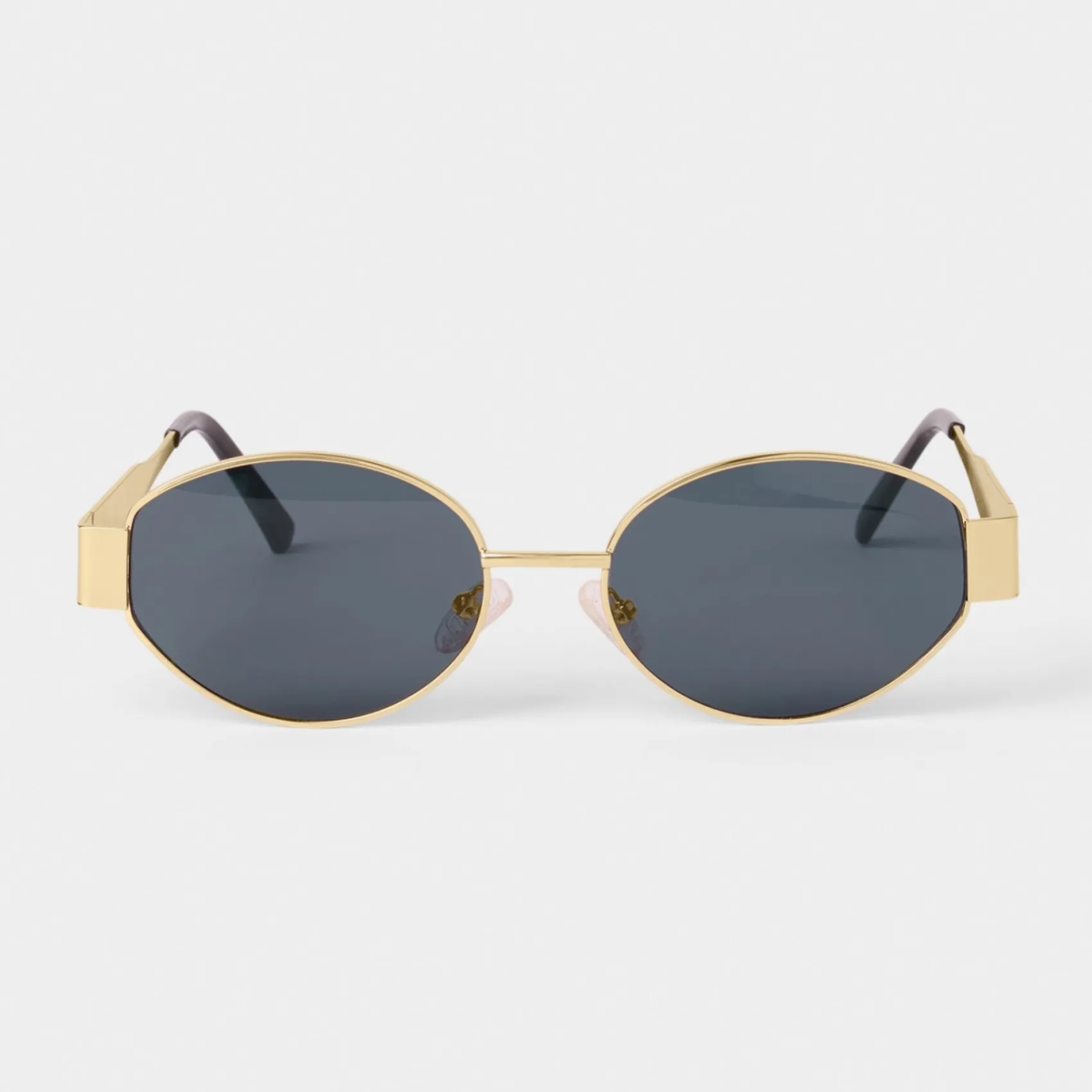 Katie Loxton Siena Matt Gold Oval Sonnenbrille*Damen Damensonnenbrillen | Flitterwochengeschenke