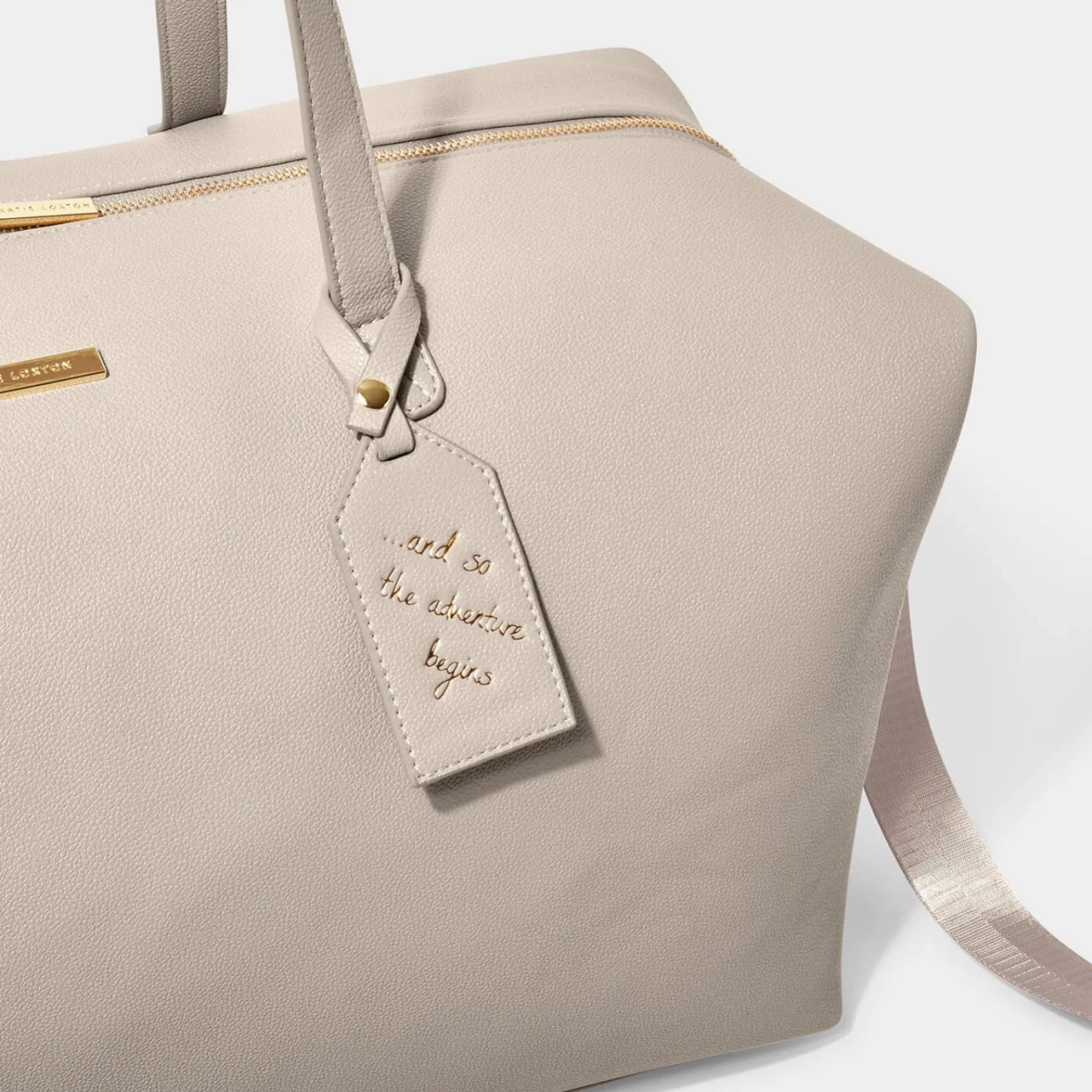 Katie Loxton Taupe Wochenendtasche Duffle Bag* Flitterwochengeschenke | Geschenke Für Die Braut