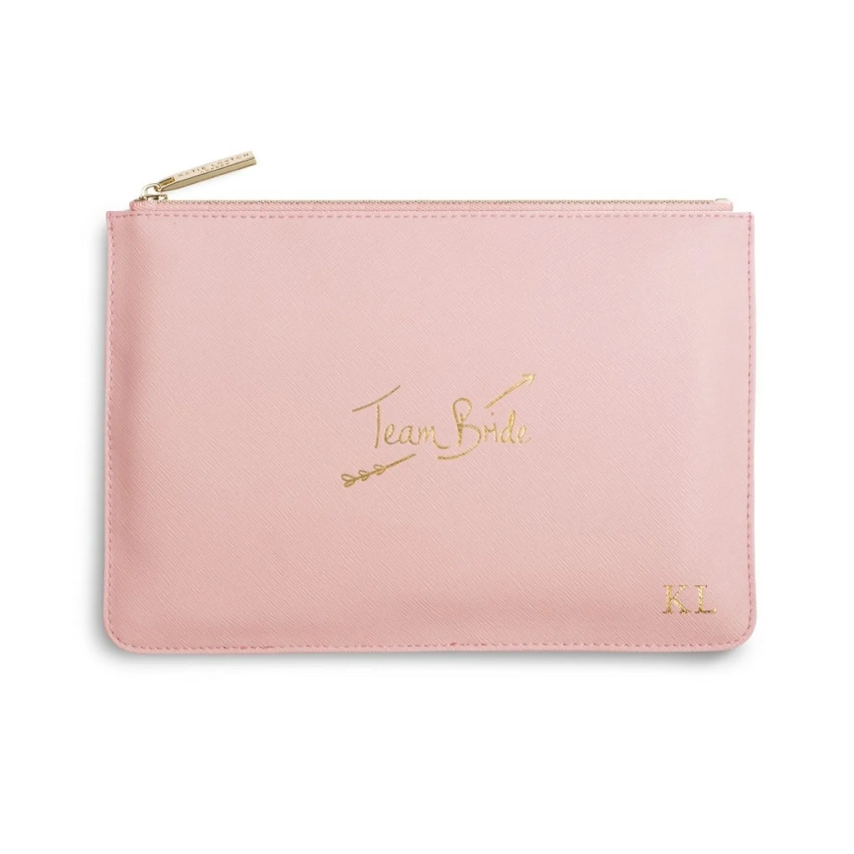 Katie Loxton 'Team Bride' Rosa Perfekte Tasche* Sentiment-säckchen | Geschenke Für Brautjungfern