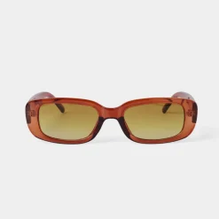 Katie Loxton Venedig Bernstein Rechteckige Sonnenbrille*Damen Damensonnenbrillen | Flitterwochengeschenke