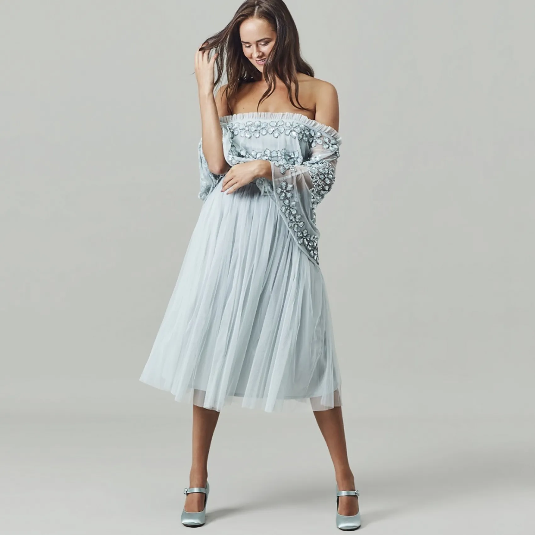 Rainbow Club Madeline von | Färbbar Elfenbein Satin Mary Jane Hochzeit Schuhe* Hochzeitsschuhe | Hochhackige Schuhe