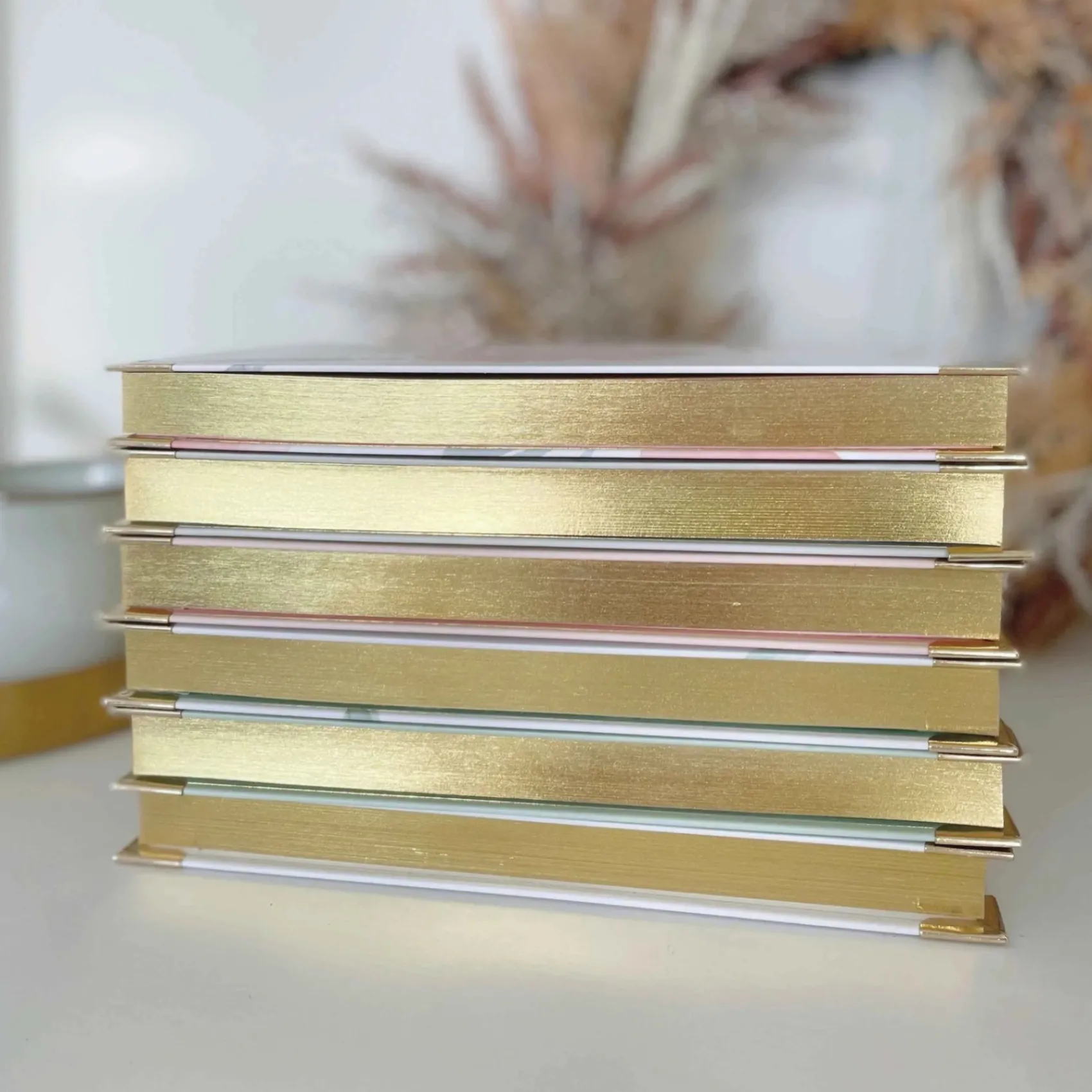 Blush & Gold Navy Baumwolle Leinen Hochzeit Planer Buch mit vergoldeten Kanten* Wedding Planner Bücher | Verlobungsgeschenke