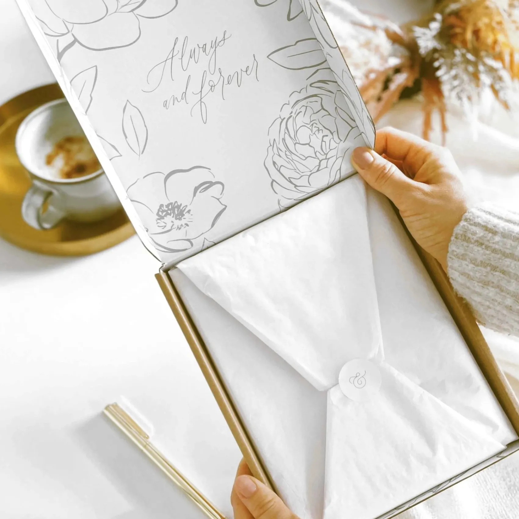 Blush & Gold Olive Leaves Luxury Wedding Planner Buch* Wedding Planner Bücher | Verlobungsgeschenke