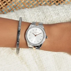 Olivia Burton Bejewelled 34mm Silber und zwei Töne Armbanduhr* Olivia Burton Uhren | Geschenke Für Die Mutter Des Bräutigams