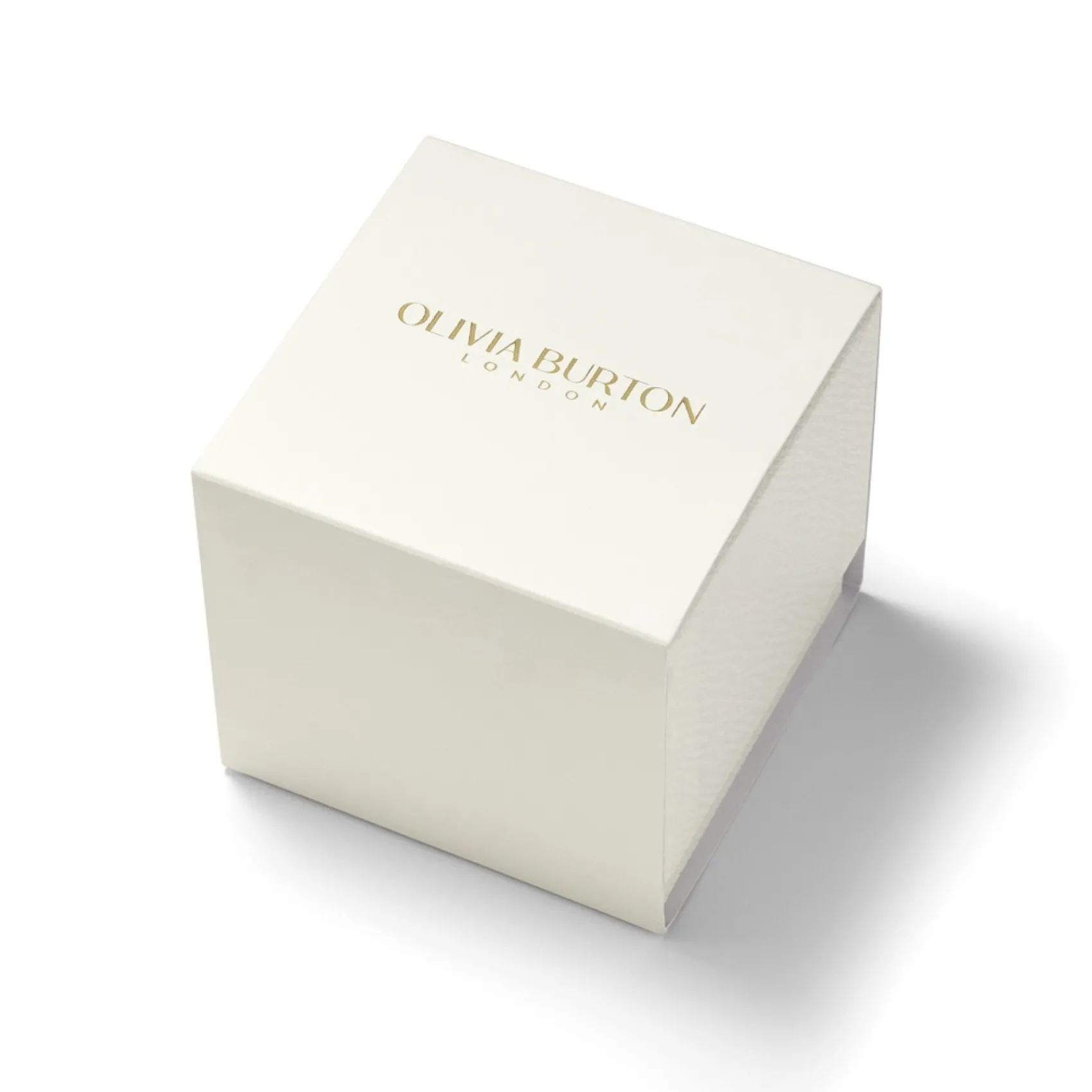 Olivia Burton Floral 30mm Uhr mit Roségold und weißem Lederarmband* Olivia Burton Uhren | Geschenke Für Die Braut